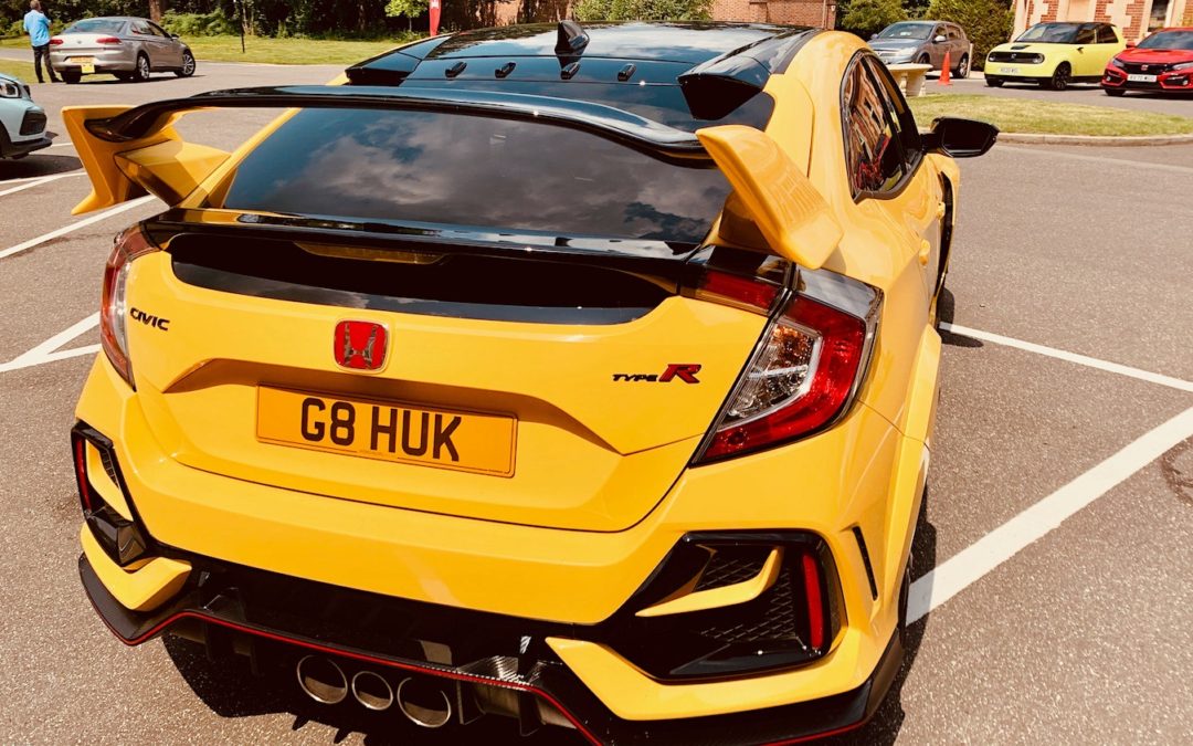 The Honda Type R - one of the last cars to be built in Swindon
